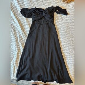 Trixxi Black cutout midi Dress